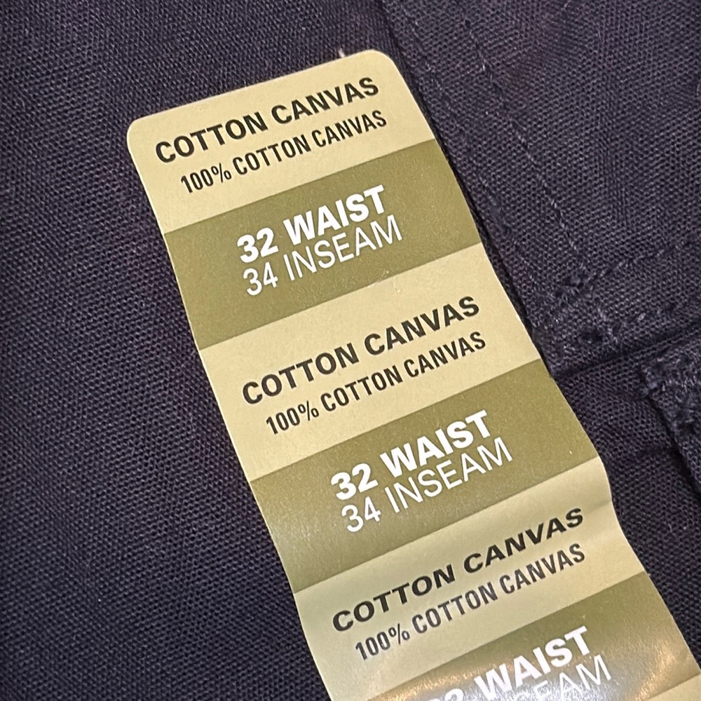 5.11 Tactical Series Pants Mens 32x34 Navy Blue Cargo Workwear Cotton Canvas New - Picture 3 of 3